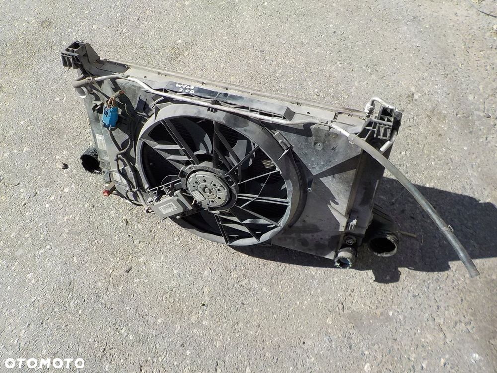 chłodnica wody klimy wentylator komplet mercedes w169 2,0 d AUTOMAT - 1