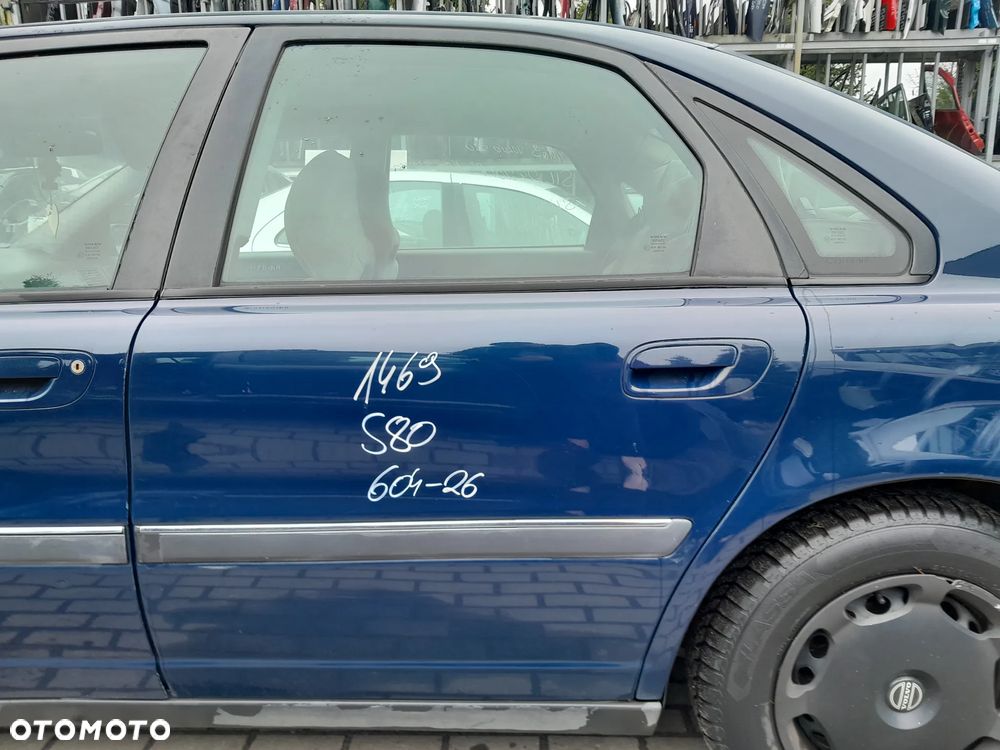 VOLVO S80 DRZWI LEWE TYLNE LEWY TYŁ KOLOR: 604-26