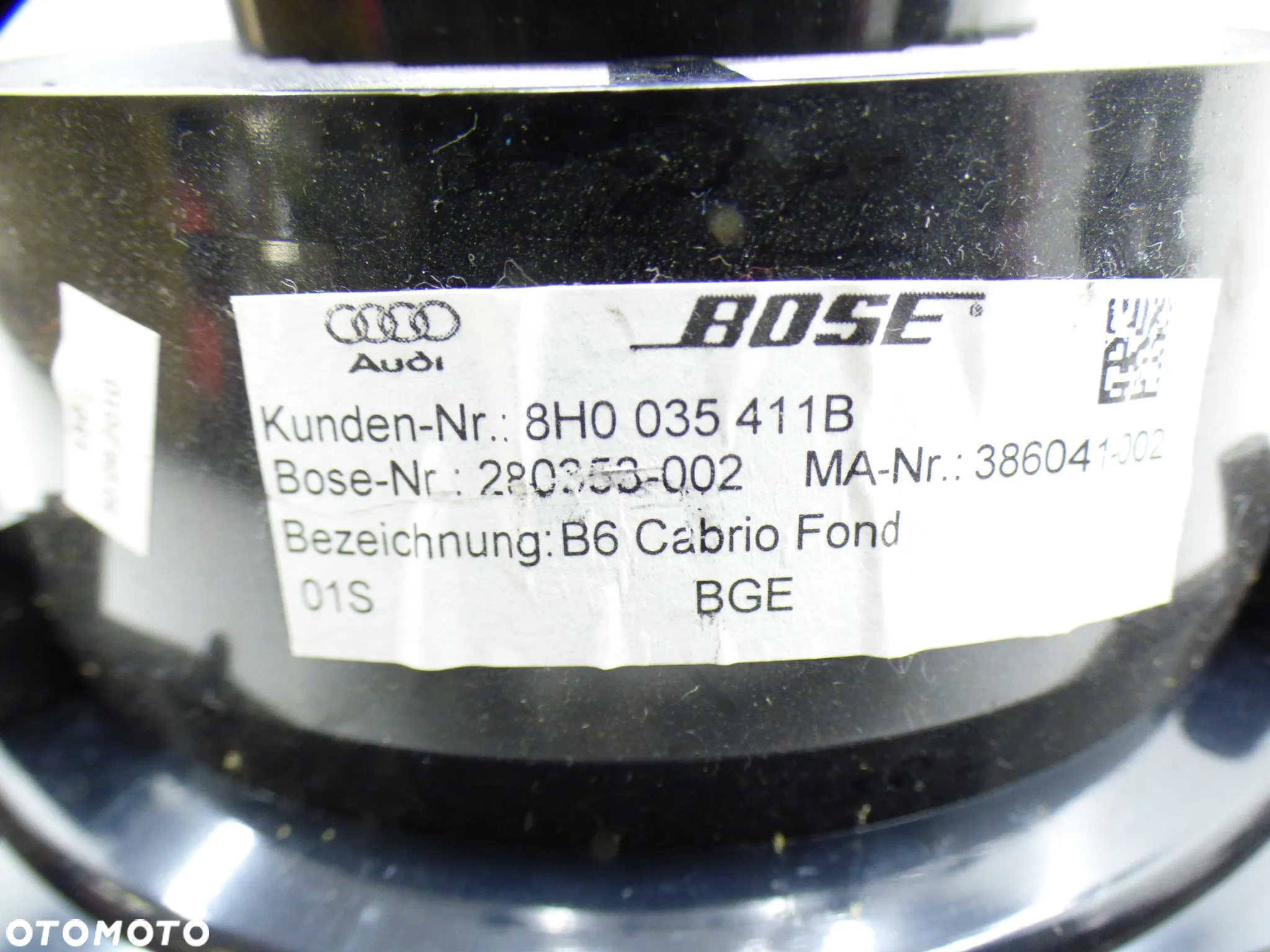 AUDI A3 8P GŁOŚNIKI BOSE WZMACNIACZ ZESTAW 8E0035411B 8H0035411B 8P3035223 GORLICE - 15