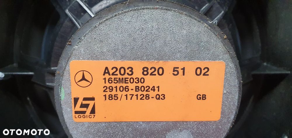 Głośnik przód przedni prawy lewy Mercedes W203 W209 A2038205102 - 4