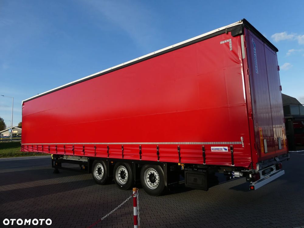 Schmitz Cargobull FIRANKA / VARIOS / IDEALNY STAN / OŚ PODNOSZONA / - 4