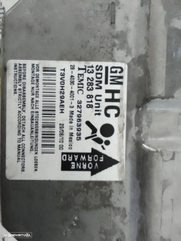 Centralina De Airbags Opel Corsa D Van (S07) - 4