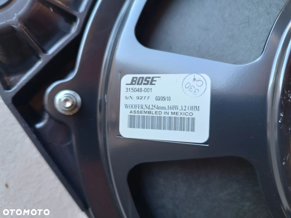 AUDI GŁOŚNIK BOSE 315048-001 SUBUFER - 3