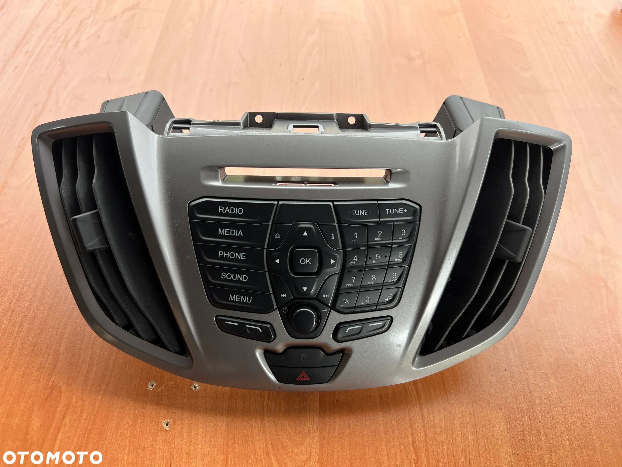 RADIO CD FM PANEL STEROWANIA FORD TRANSIT MK8 GK2T18K811DB - 1