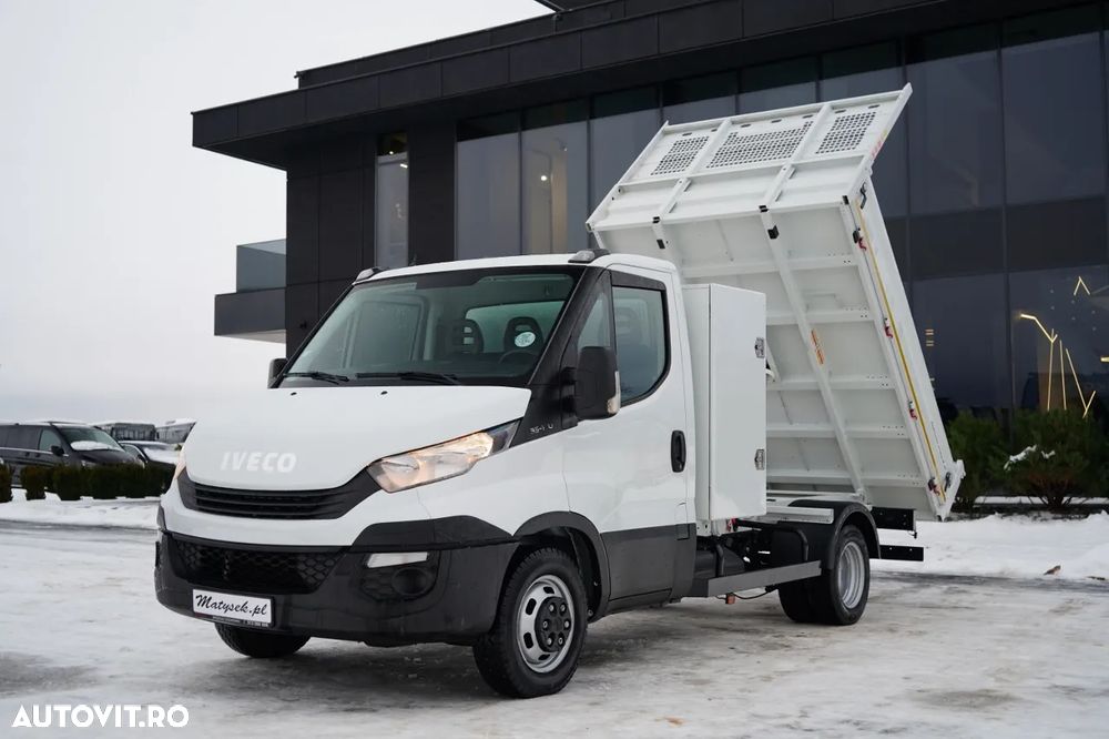 Iveco DAILY 35-140 / BASCULATOR / DUBLU / MANUAL / 3 LOCURI / - 3