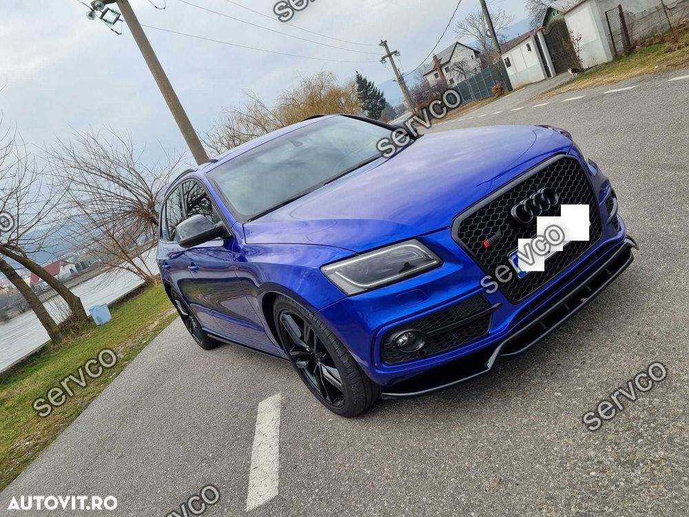 Prelungire bara fata Audi SQ5 Mk1 (8R) 2012-2017 v2 - Maxton Design - 7