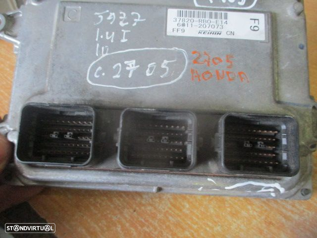 Centralina 37820Rb0e14 HONDA JAZZ 2 2010 1.4 I 100CV 5P CINZA Keihin - 3