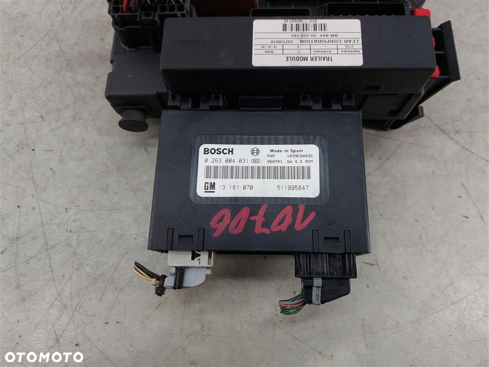 Moduł BSI Sterownik OPEL VECTRA C 2005-2008 LIFT 1.9CDTI BOSCH 0263004031 - 5