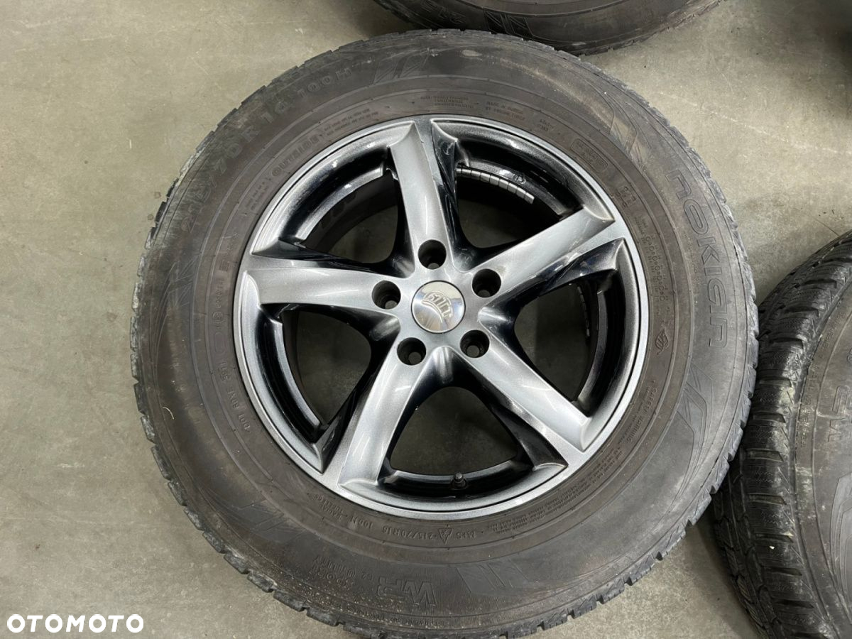 Felga Peugeot 4007 Outlander C-Crosser 06-12r. 7x16 ET40 5x114,3 aluminiowe koła z oponami zimowymi - 3