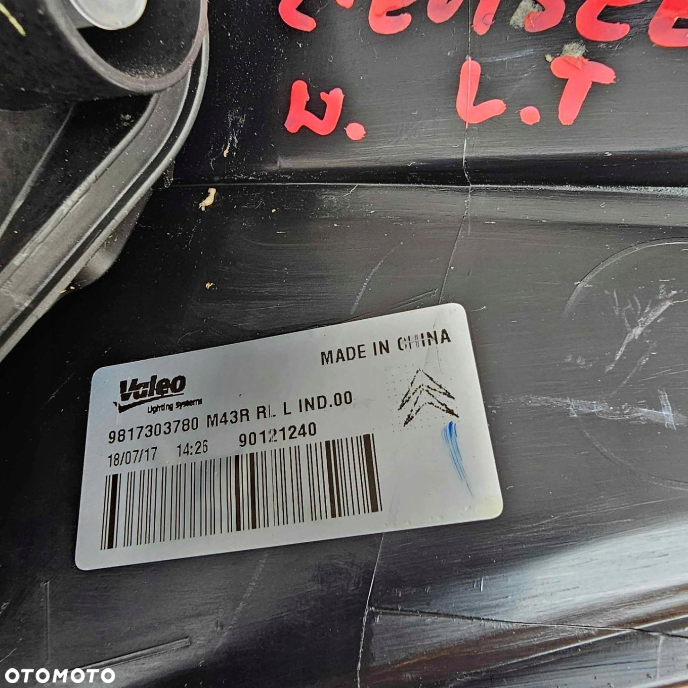 CITROEN C-ELYSEE LIFT LAMPA TYŁ TYLNA PRAWA LEWA - 11