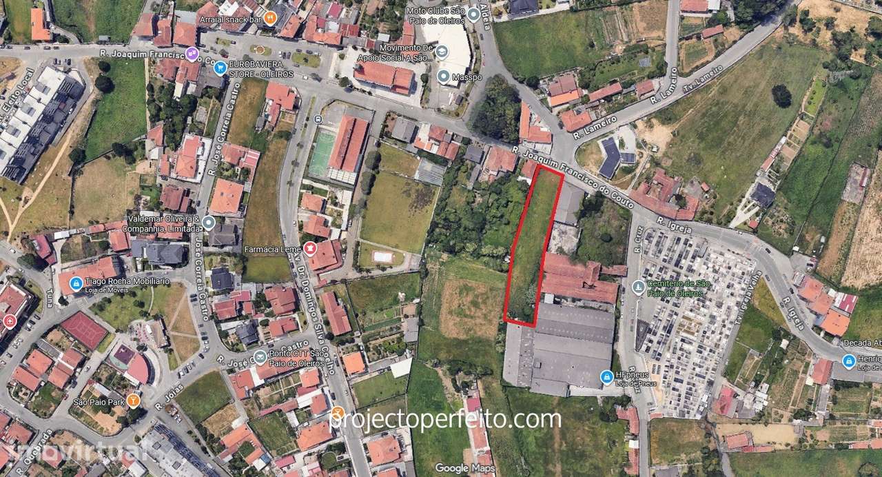 Lote de Terreno  Venda em São Paio de Oleiros,Santa Maria da Feira - Grande imagem: 3/6