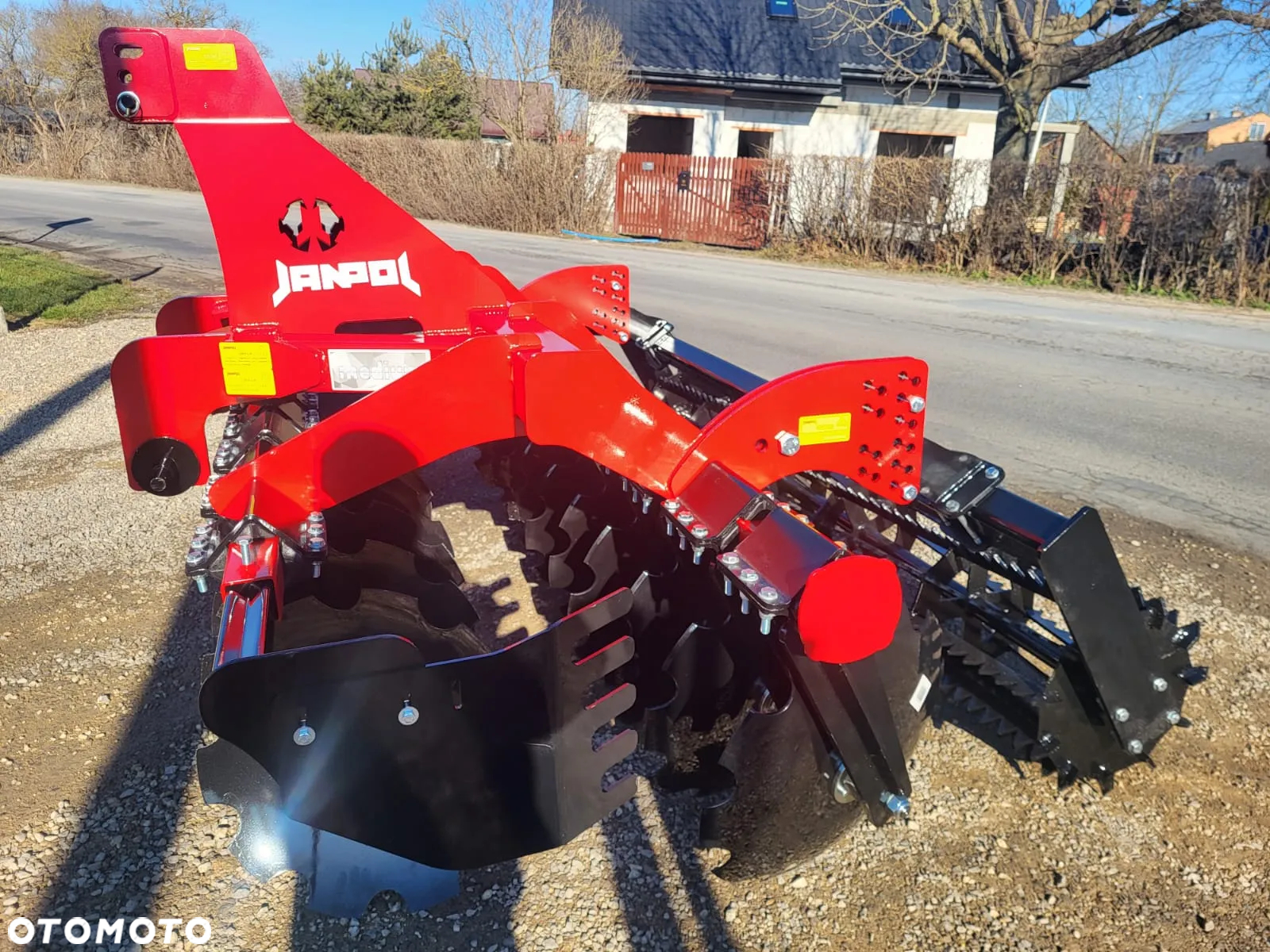 Brona talerzowa 1,6-3m TALERZÓWKA bez hydropaku/talerz 560/packer/daszek JANPOL od ręki TRANSPORT - 4