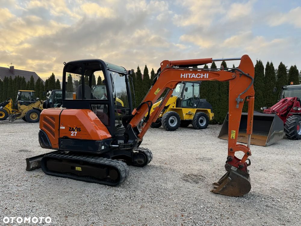 Hitachi ZAXIS ZX 27-3 27 / 2012 ROK / TYLKO 3567 MTH! / PIĘKNA / Z NIEMIEC / W CAŁOŚCI ORYGINAŁ / 303.5 301 302 303 302.7 PC 30 27 KX - 9