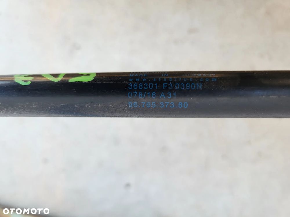 Siłownik teleskop maski Peugeot 508 - 5