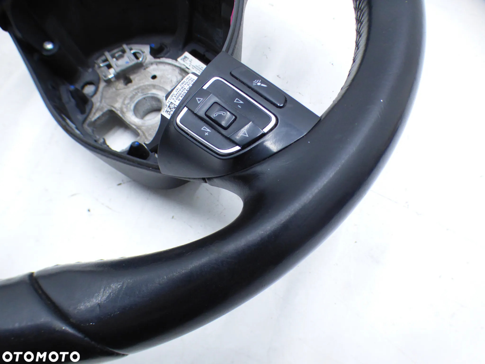 VW PASSAT B7 KIEROWNICA MULTIFUNKCYJNA SKÓRA 3C8419091BE GORLICE - 8