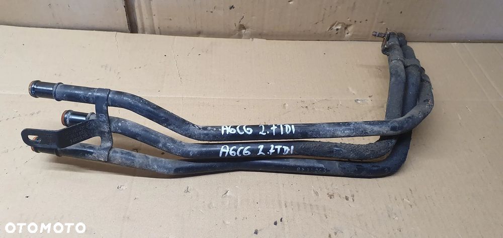 Przewód wąż rurka magistrala wody Audi A6 C6 2.7 TDI 4F0265235B - 1