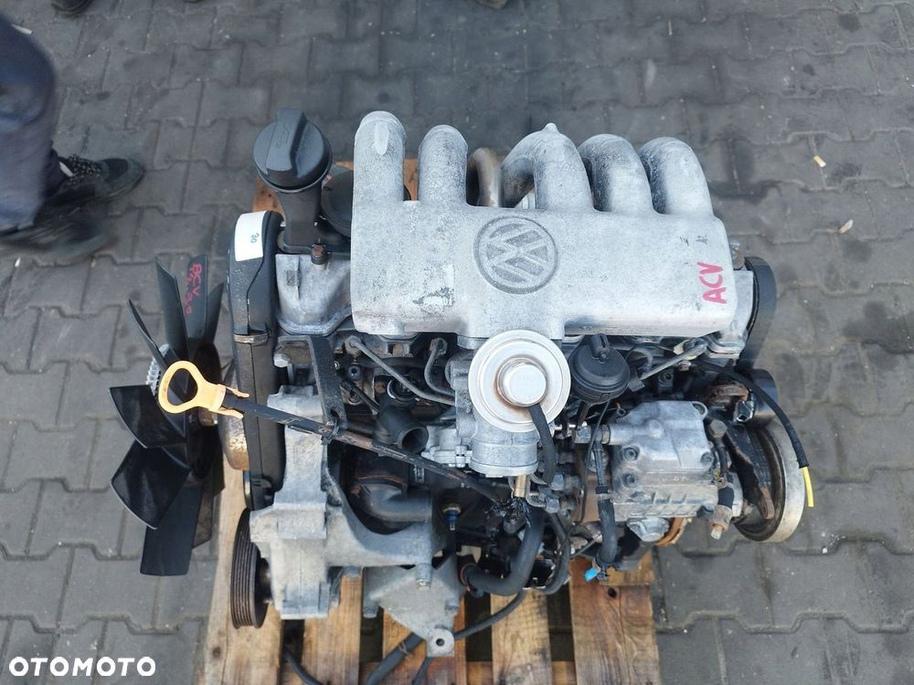 KOMPLETNY SILNIK VOLKSWAGEN TRANSPORTER T4 2.5 TDI ACV 102KM - 9