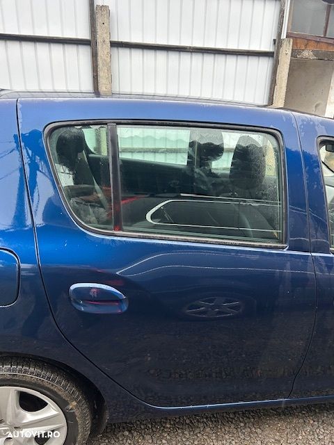 Usa Dreapta Spate Dacia Sandero 2 2012 - 2016 Hatchback 4 Usi Bleu cosmos TERPR (1424) - 1