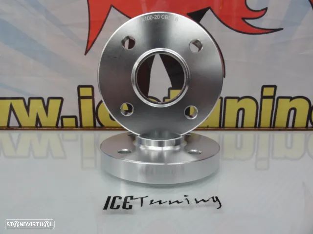 Espaçadores / alargadores de rodas de 5mm, 13MM, 17MM ou 20MM para Opel, Chevrolet, Fiat, Holden, Isuzu, Lotus, 4x100 BC 56.6 - 6