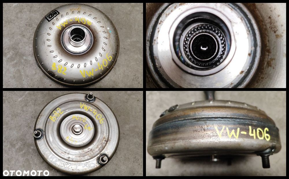 VOLKSWAGEN VW AUTOMAT AUTOMATYCZNE DIESEL / BENZYNA SPRZĘGŁO KOŁO ZAMACHOWE TARCZA DOCISK DWUMAS - 24