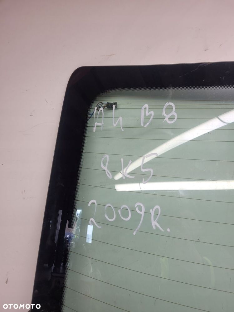 SZYBA TYLNA TYŁ AUDI A4 B8 SEDAN 2009R. 8K5 - 2