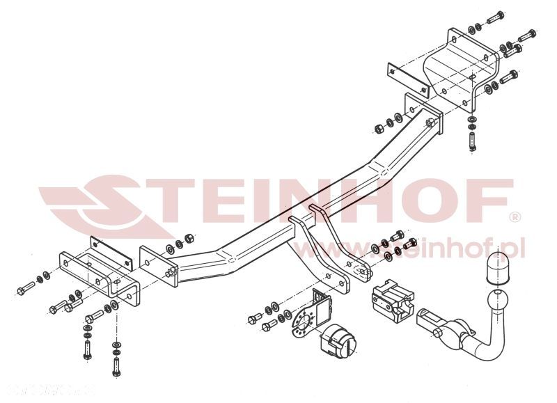Wypinany hak holowniczy + Moduł 7 pin do Hyundai i30 II (GD) 5 drzwi od 2012 do 2017 - 2
