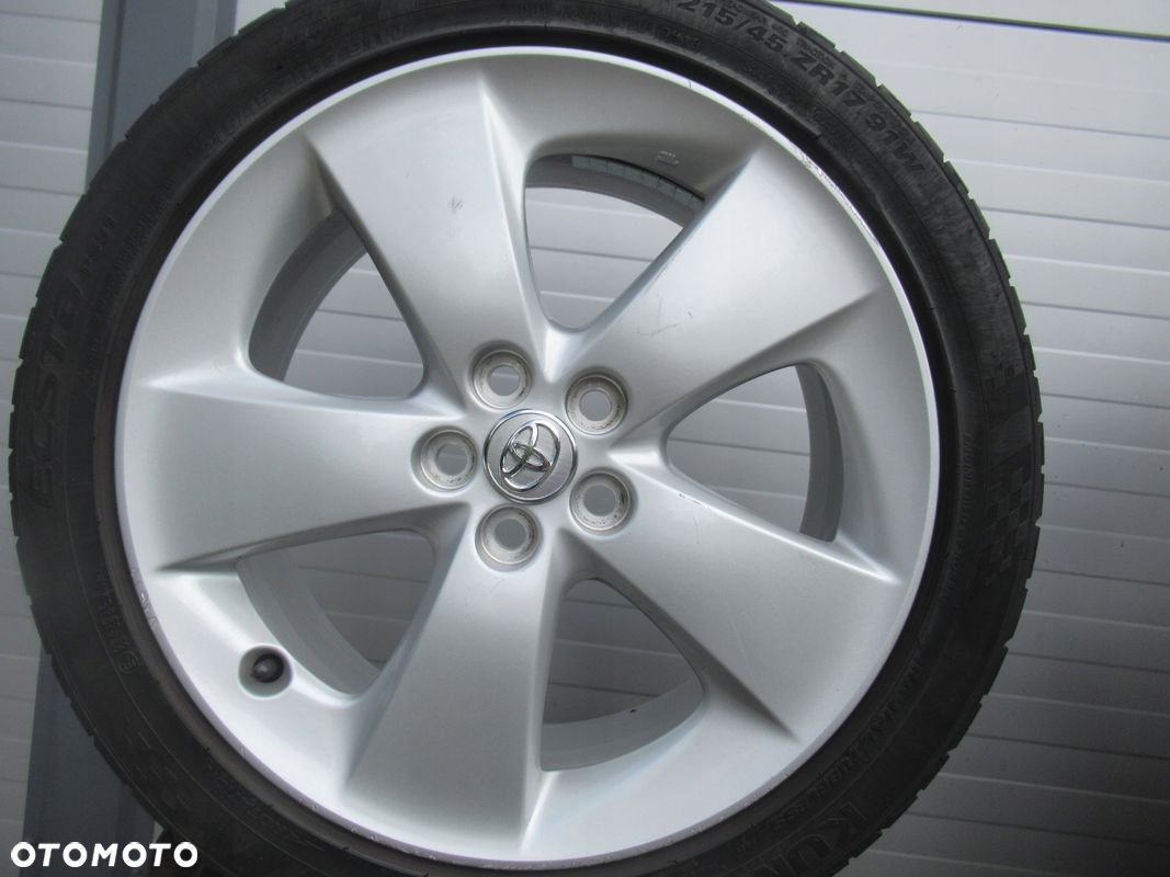 ALU+OPONY LATO R17 TOYOTA URBAN,PRIUS,AVENSIS II 5x100 - 2