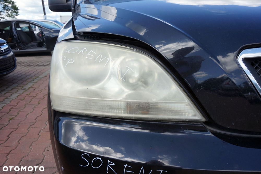 MASKA ZDERZAK BŁOTNIKI LAMPY SORENTO I EB  KIA 2002-2007 CZARNY PRZÓD KOMPLETNY - 30