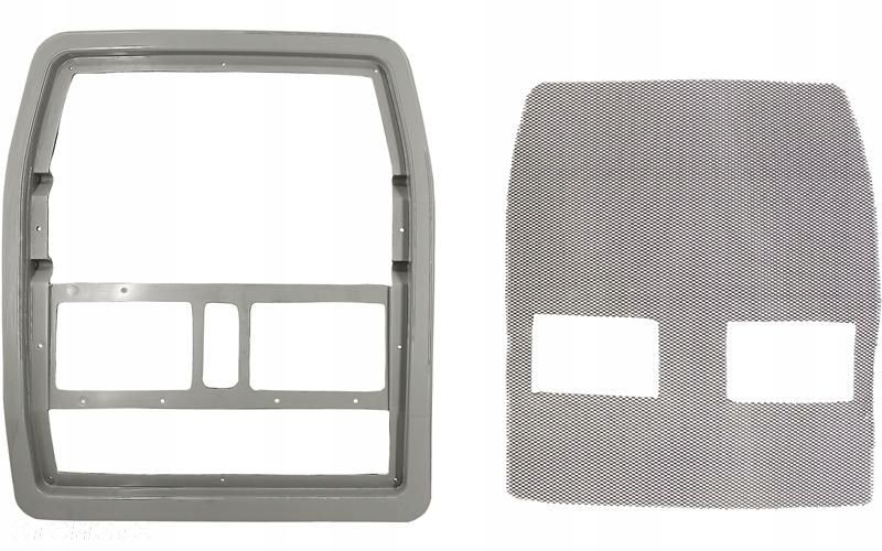 massey ferguson seria 6000 grill przedni z siatką 3713413m2 + 3713410m2 - 1
