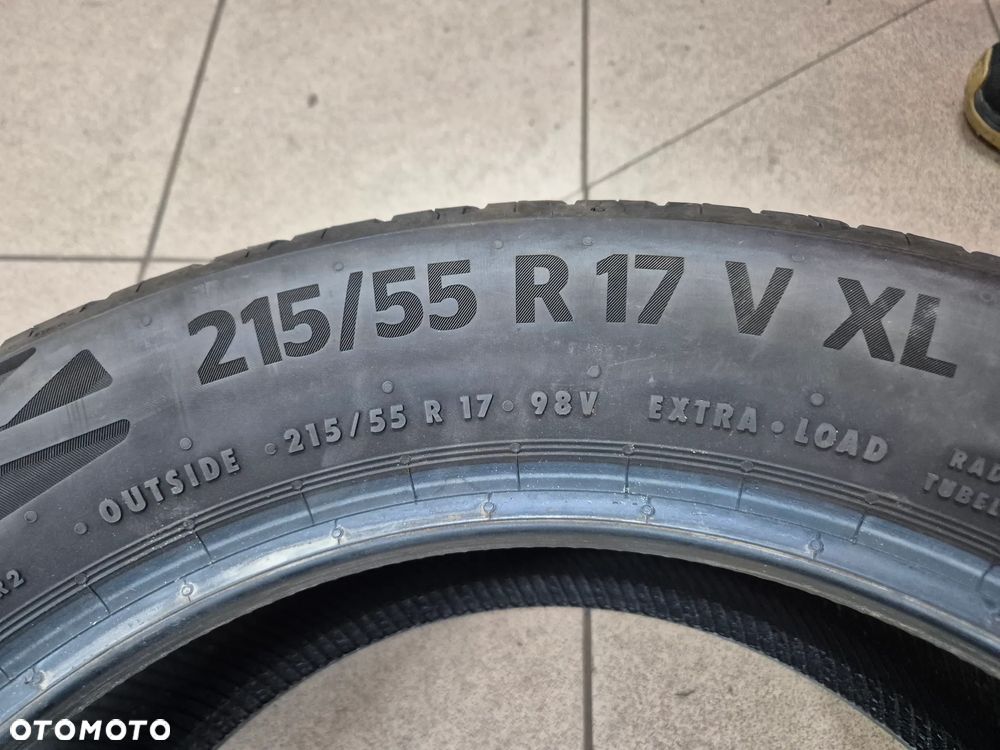 OPONY LETNIE CONTINENTAL 215/55 R17 XL  DOT 4723 - 5