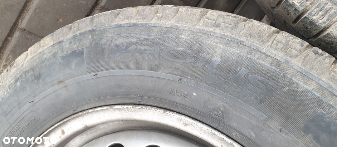 KOŁA KOMPLETNE OPONY FELGI STALOWE 7H0601027D  Michelin 215/65 R16C ET51 VW T5 DOKA - 16