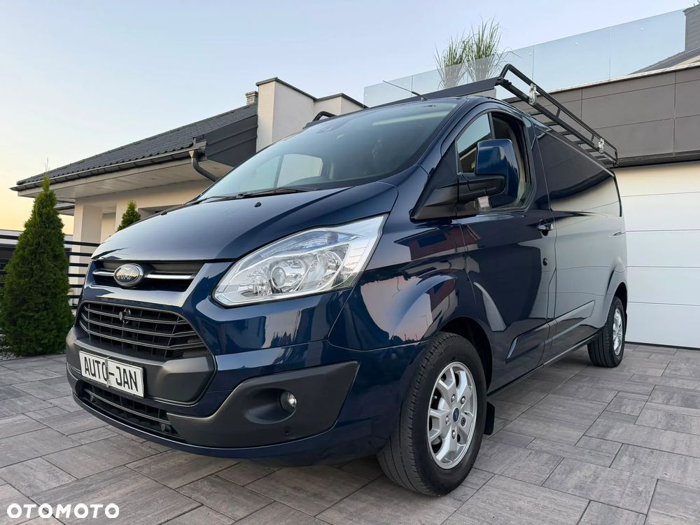 Ford CUSTOM L2H1 Długi Klima Elektryka Navi Tempomat Furgon 3os. 2xPdc Hak - 1