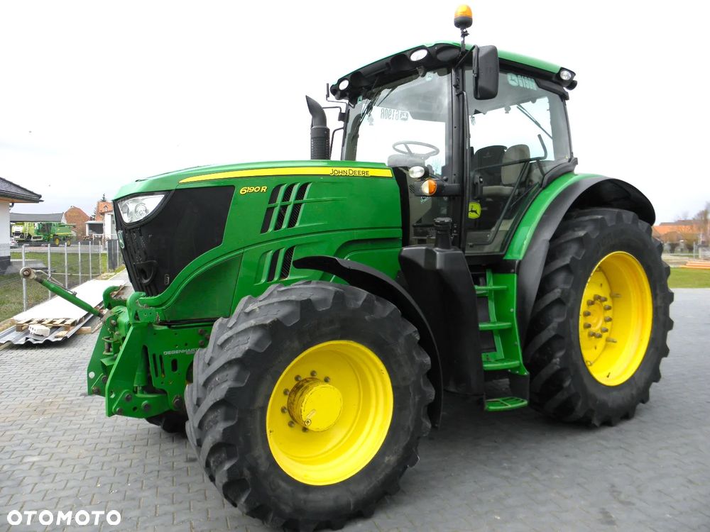 John Deere 6190R 2013 Rok, Przedni TUZ i WOM, Skrzynia POWERQUAD, Nie Malowany, Stan Bardzo Dobry - 3