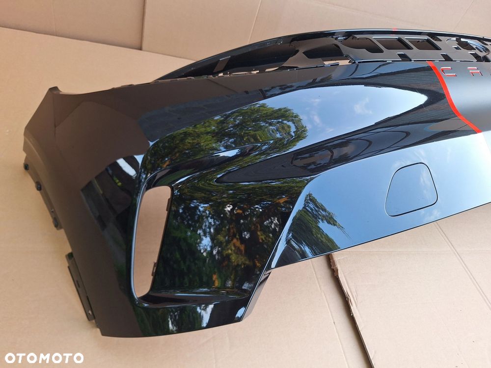 FORD CAPRI EV 24- KOLOR: 5KBX AGATE BLACK NIE KLEJONY! ZDERZAK PRZÓD PRZEDNI ORYG T2KB-17F003-A WYSYŁKA KRAJ-EUROPA - 2