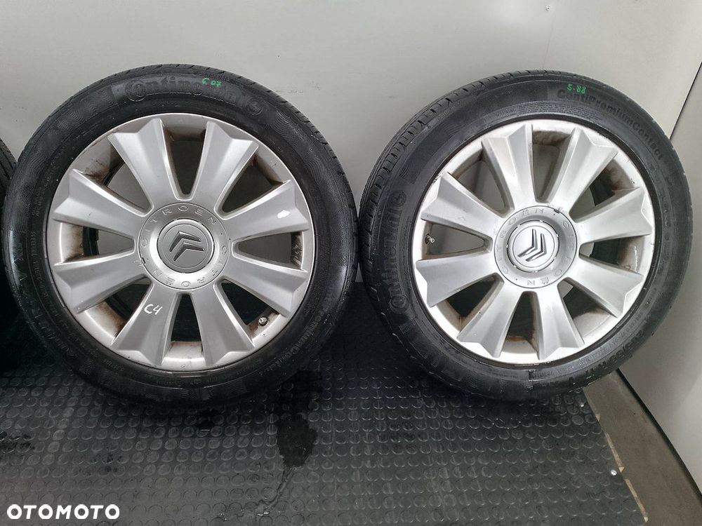 FELGI ALUMINIOWE KOMPLET 17 Z OPONAMI CITROEN C4 4X108 - 14