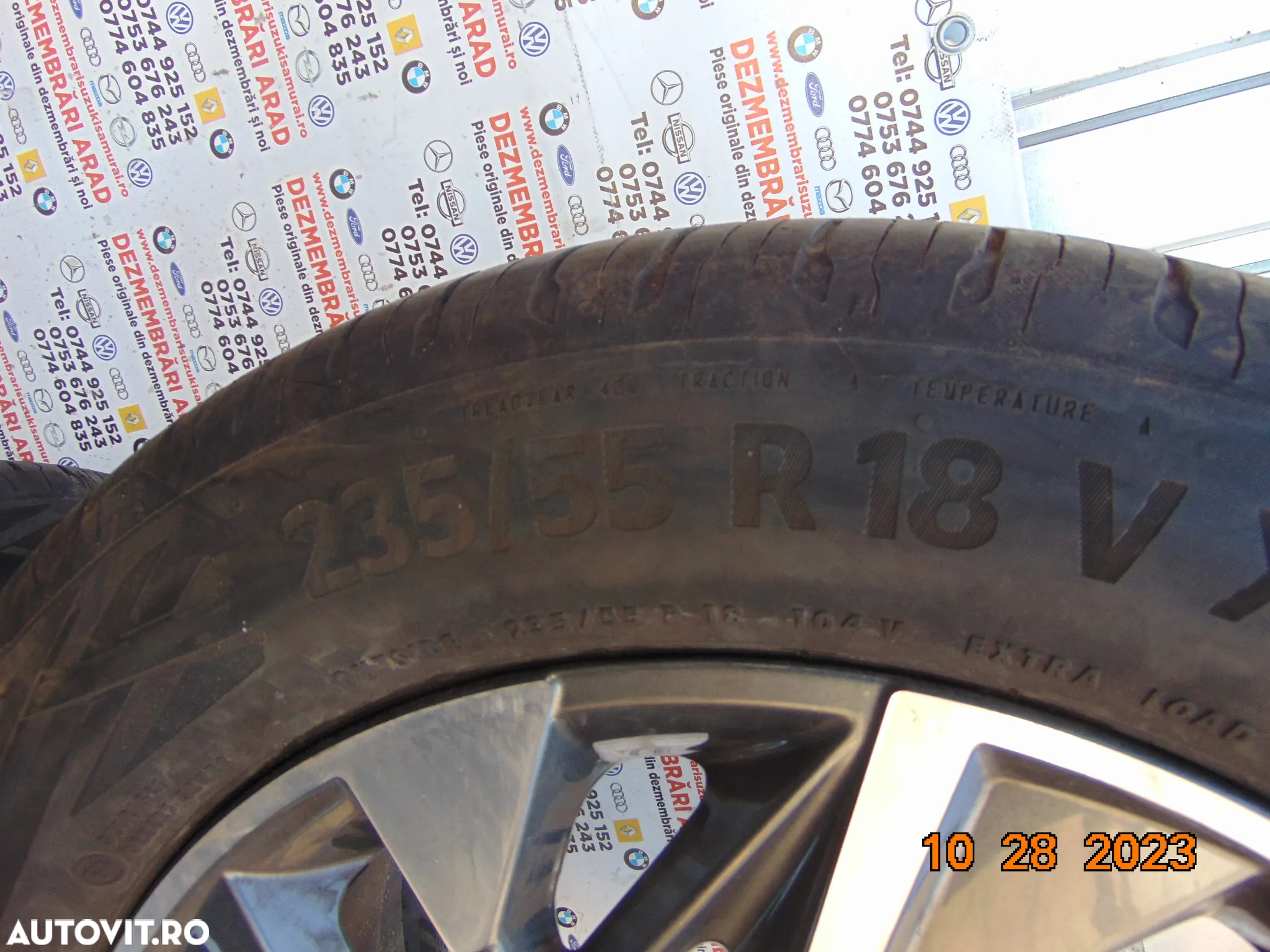 Jante Aliaj R18 Hyundai Tucson Santa Fe Kia Sportage Sorento r18 aluminiu jante cu anvelope mazda mitsubishi honda nissan qashqai duster - 10