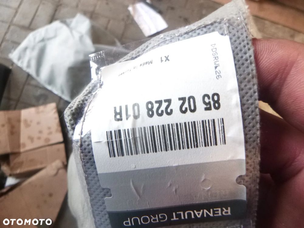 renault clio iv 4 kombi zderzak tył czarny lakier nowy oryginał tylny - 2