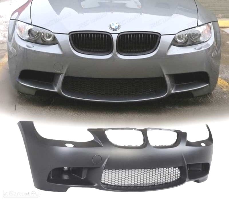PARA-CHOQUES FRONTAL BMW SERIE 3 E92 E93 335I 335D 06-10 LOOK M3 + CONDUTA AR - 1