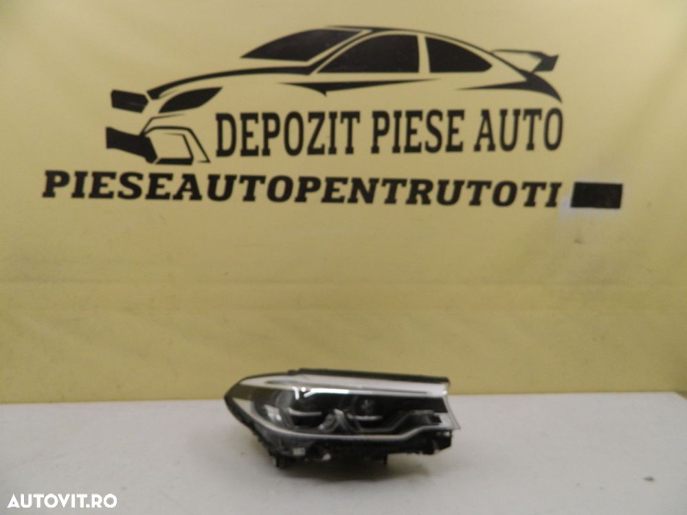 Far dreapta BMW Seria 5 G30 / G31 Full LED Adaptive, 2017, 2018, 2019, 2020, 2021, cod origine 7439196-04. - 1