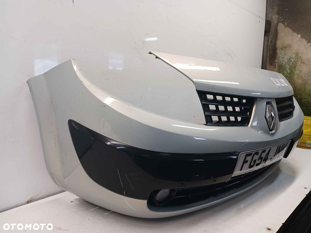 + ZDERZAK PRZÓD PRZEDNI RENAULT SCENIC 2 II MV632 ZŁOTY PIASKOWY HALOGENY - 2