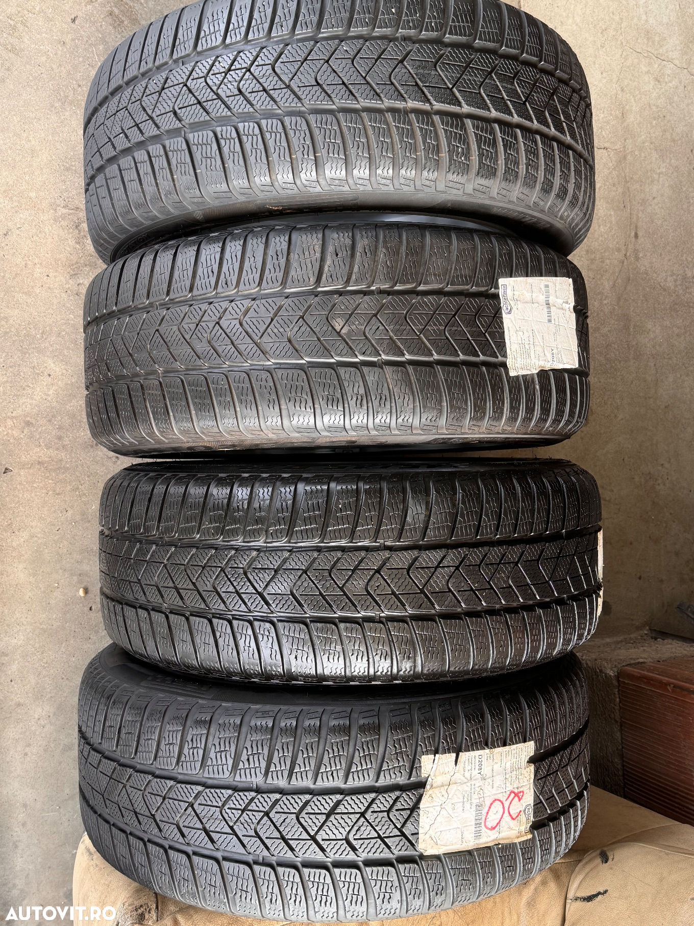 Vând jante originale BMW G30-31 pe 18” cu anvelope de iarnă - 11