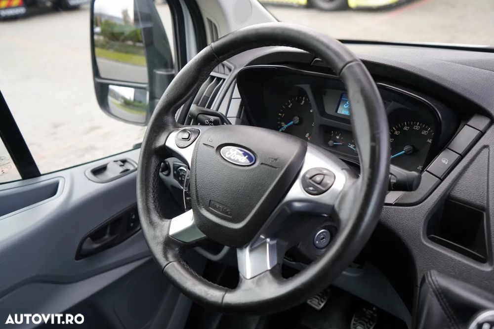 Ford TRANSIT / CONTAINER - 4.2 M / DHOLLANDIA LIFT / GVWR: 3500 KG / IMPORTAT - 28