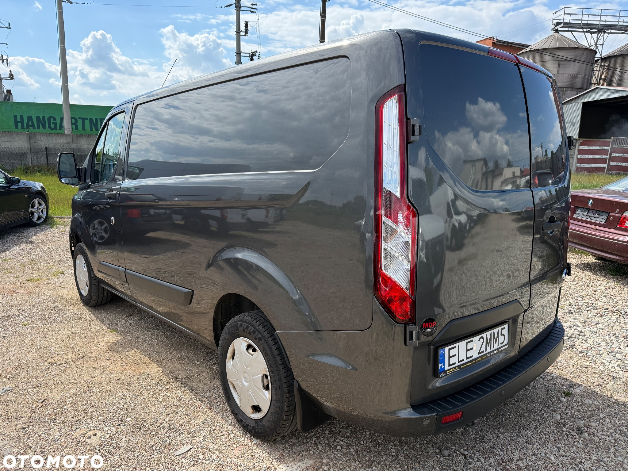 Ford TRANSIT CUSTOM 2.0 TDCI 130 KM SUPER STAN PIĘKNY I BOGATY OKAZJA - 4