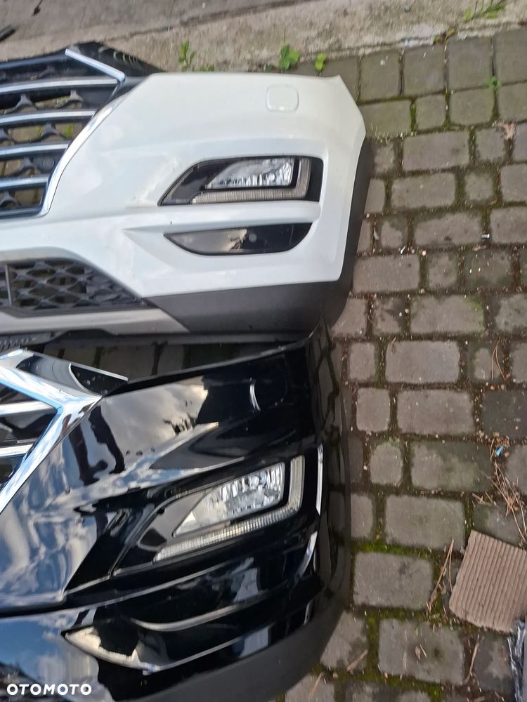 HYUNDAI TUCSON III 3 LIFT 18- ZDERZAK PRZÓD PRZEDNI Kompletny czarny biały siwy szary pae pyw x5r - 7