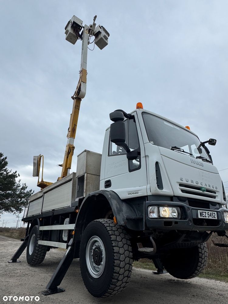 Iveco Eurocargo 140E25 4x4 podnośnik zwyżka wciagarka - 20