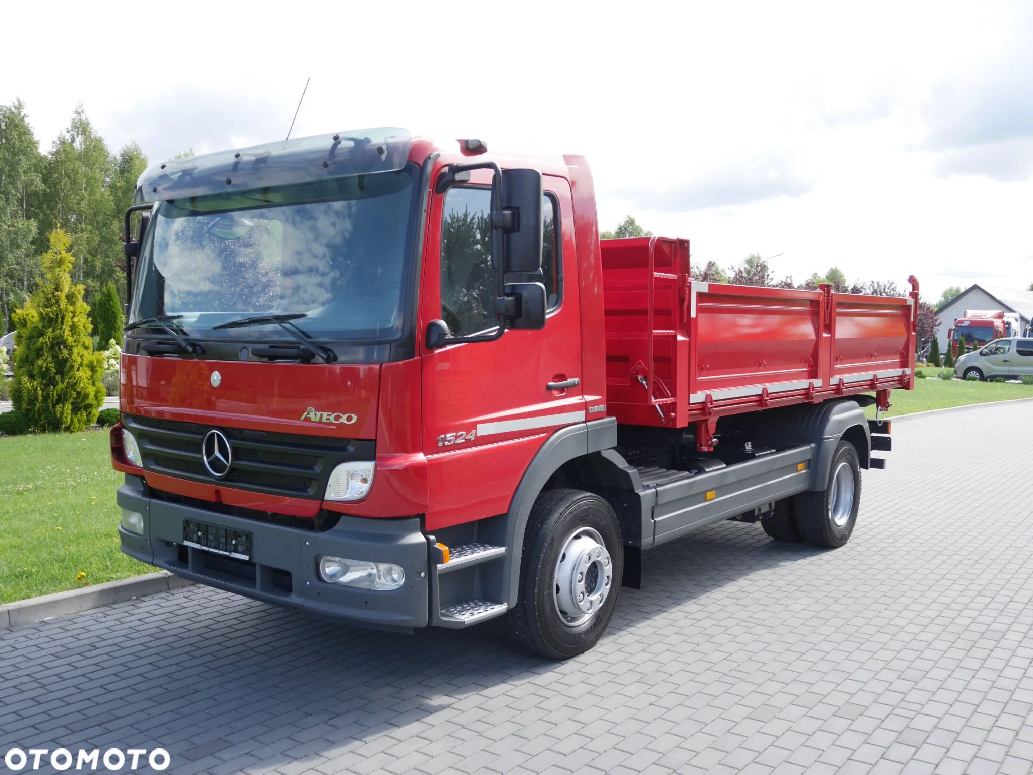 Mercedes-Benz ATEGO 1524 WYWROTKA 3-STRONNA, NISKI PRZEBIEG, STAN IDEALNY - 1