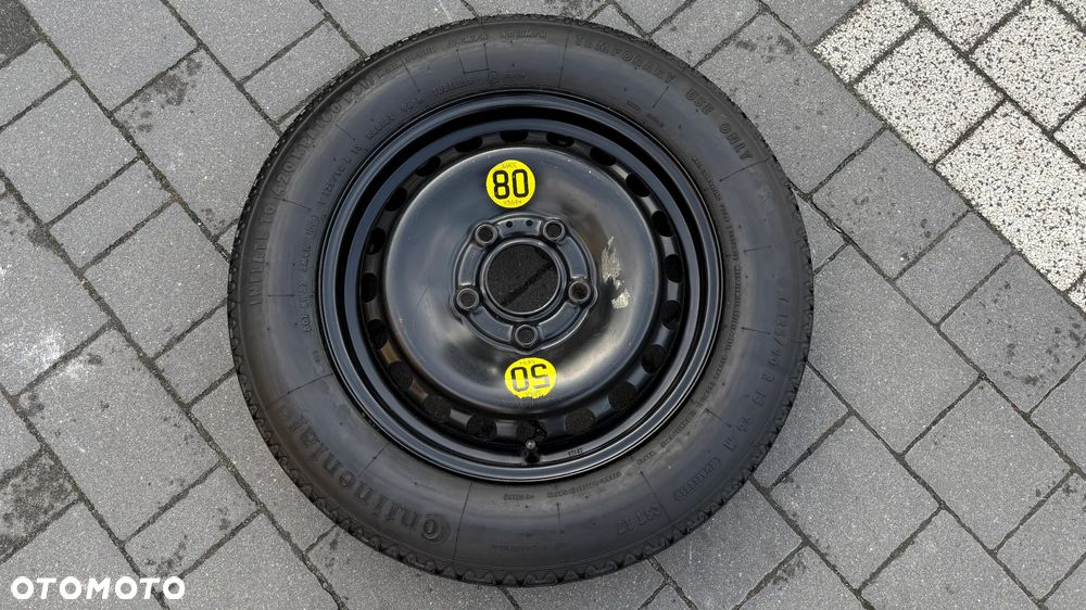 Nowe koło dojazdowe r15 5x120 Bmw 125/90 Dojazdówka 5x120 ET36 e46 e36 2150330 vw t5 transporter - 1