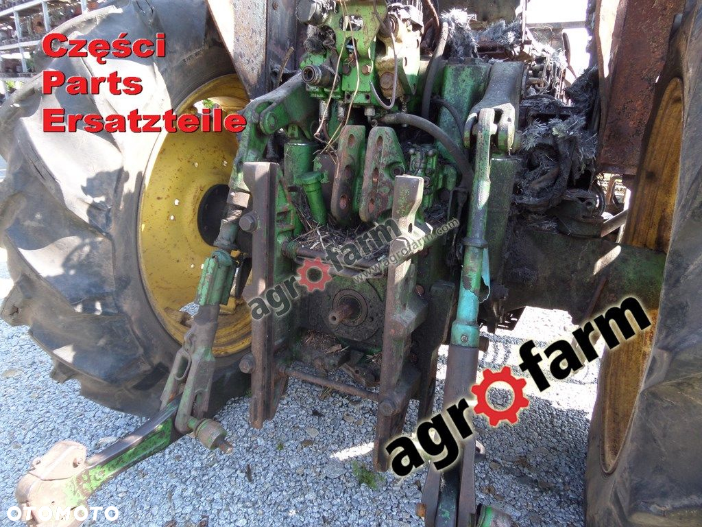 John Deere 6400 części, skrzynia biegów, silnik - 3
