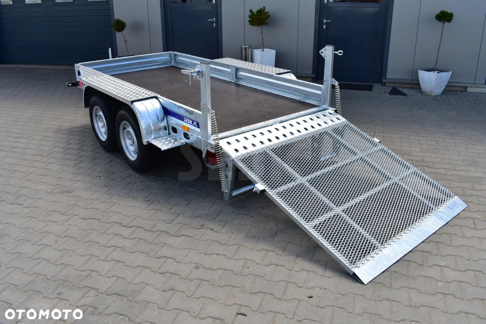 Wiola Przyczepa do transportu sprzętu budowlanego B2730 Najazdy DMC 2700 kg. - 23