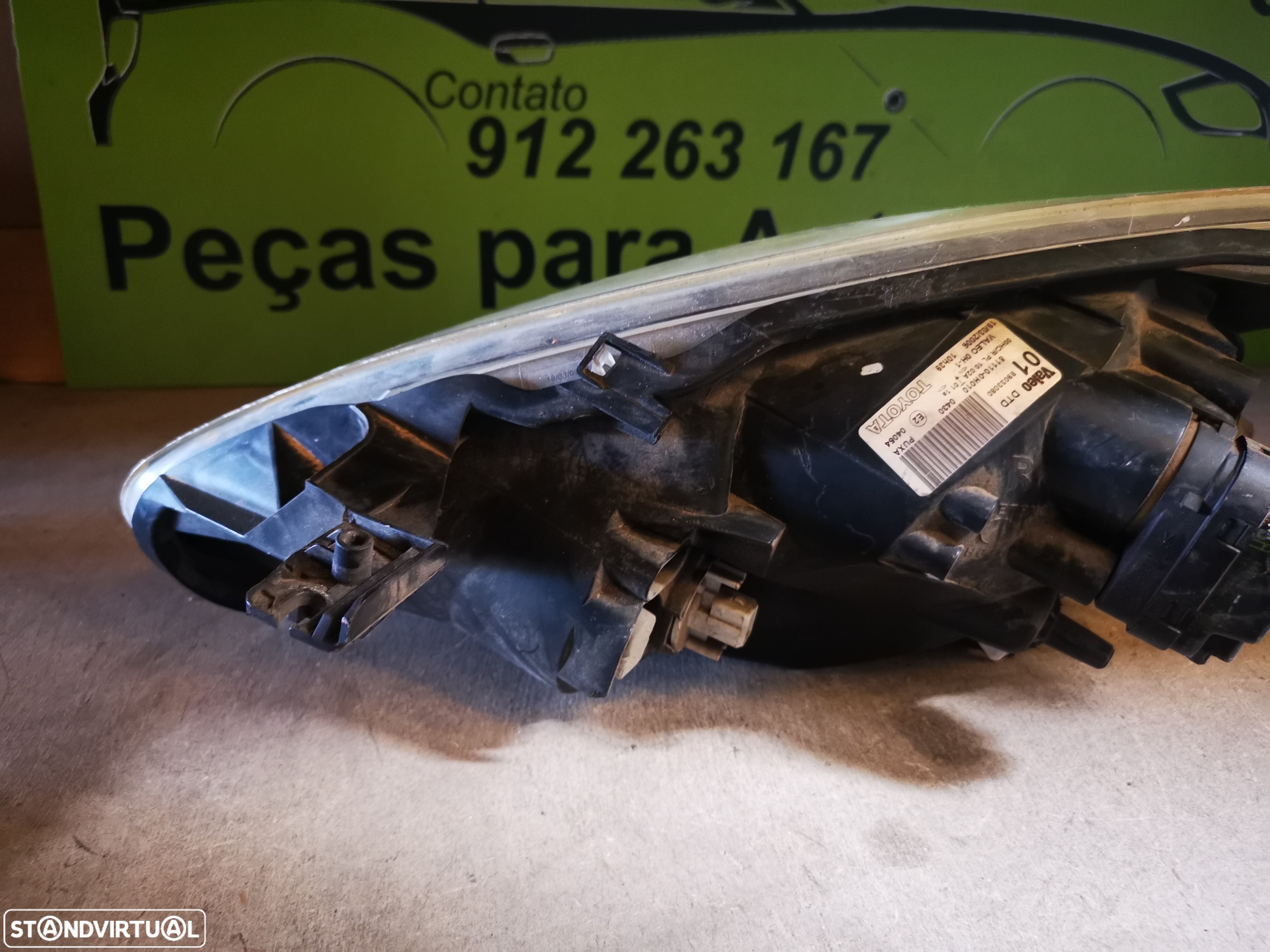 TOYOTA AYGO FAROL DIREITO - FF437 - 6